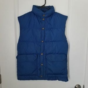 Camp 7 Navy Down Puff Vest Vintage
